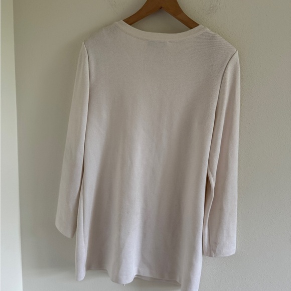 St John Knit White Cardigan Jacket 10 - Picture 7 of 12